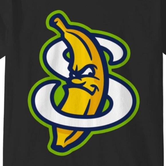 Savannah Bananas Baseball Coastal Plain League Funny Team Fan Graphic T-Shirt - Picture 2 of 5